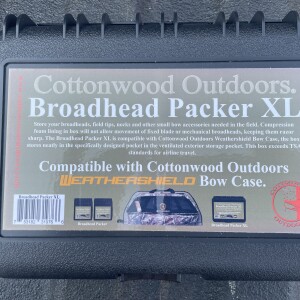 Cottonwood Broadhead XL Storage Box
