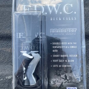 FDWC Prophet Molded Acrylic Duck Call (Black/White Swirl)