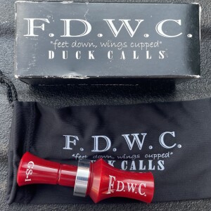 FDWC GS-1 (Guide Series -1) Acrylic Duck Call (Red)