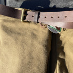 Filson Bridle Leather/Rugged Twill Shell Belt (3 Pouches)
