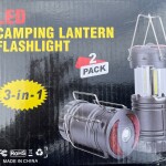 ETekcity LED Camping Lanterns - 140 Max Lumens (2 Pack)
