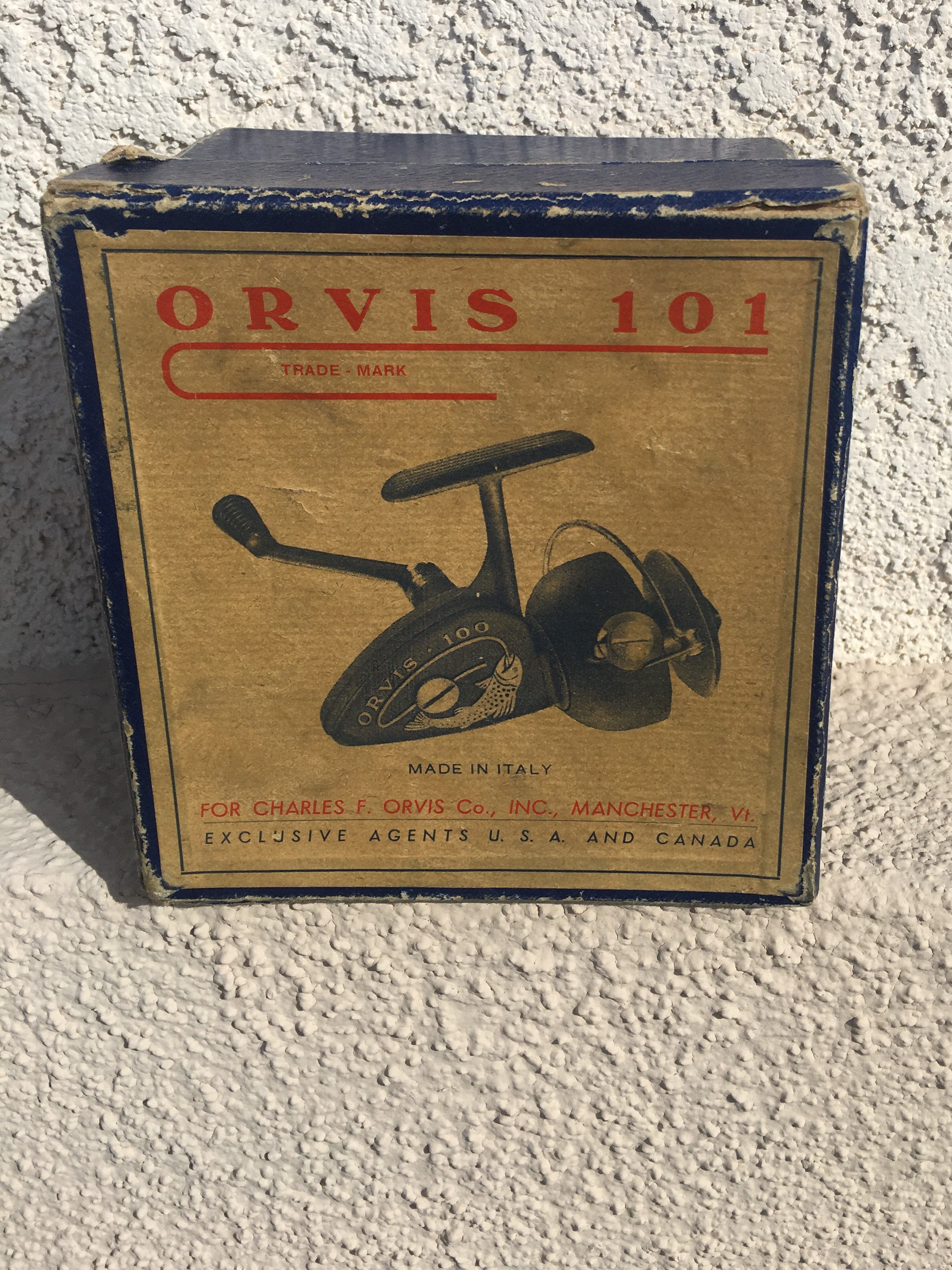 1950's Vintage Orvis 101 Spinning Reel