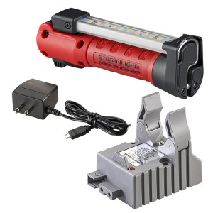 Streamlight Strion Switchblade Work Light w Charger Holder-Red