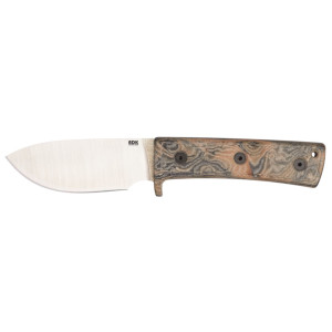 Ontario Knife Company Keene Valley Hunter w Leather Sheath