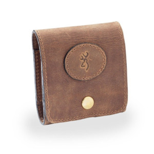 Browning Crazy Horse Leather Cartridge Case-Magnum