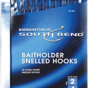 South Bend Assorted Baitholder Hooks (Pack of 48)