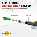 TenPoint Alpha-Brite Lighted Crossbow Nock, Green - Pack of 3