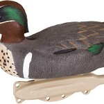 Flambeau Outdoors Storm Front 2 Green-Winged Teal Decoys, Classic Floaters - 6-Pack