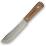 Ontario Butcher Knife 7.0 in Blade Hardwood Handle